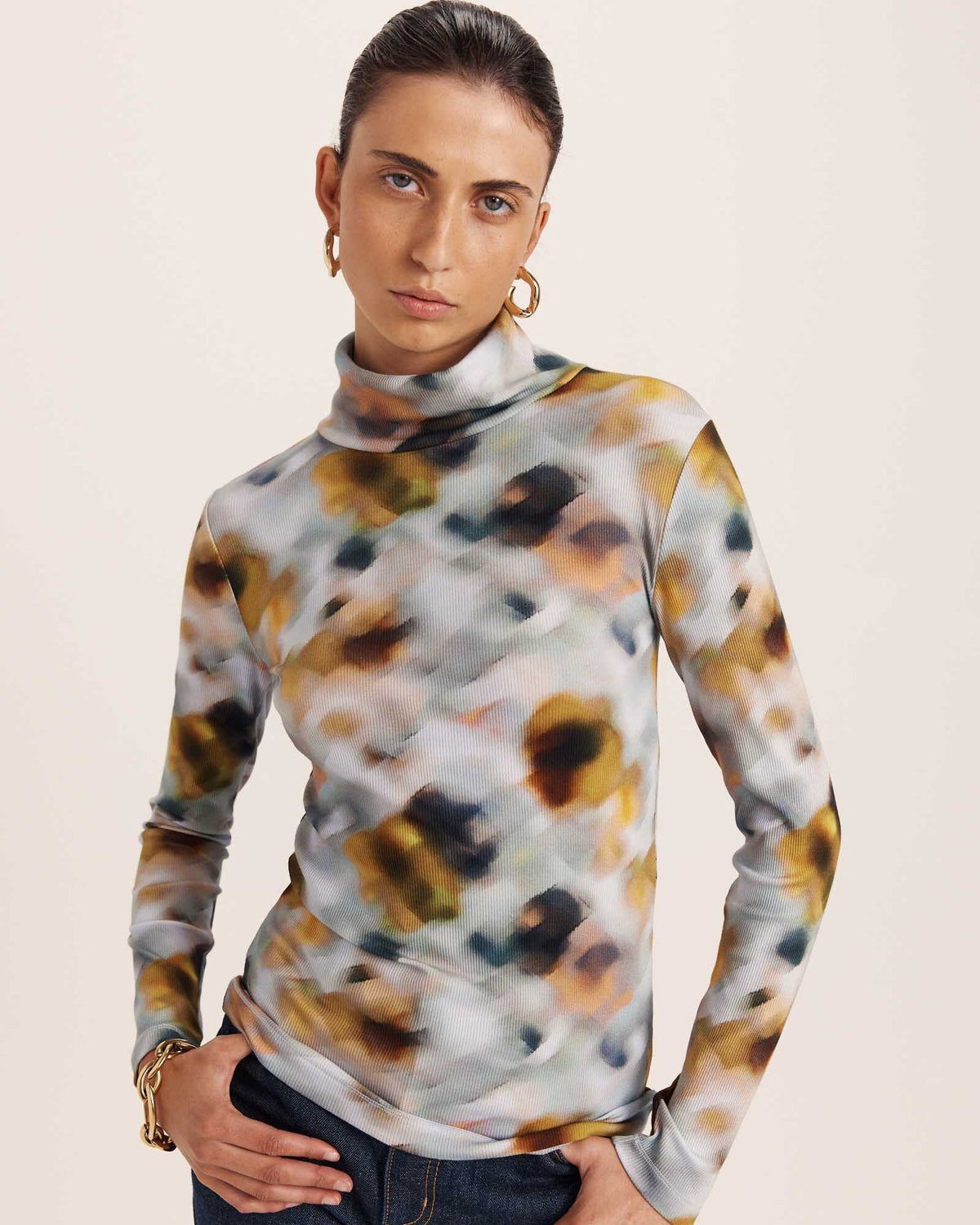 Shadow Emilie Floral Long Sleeve Top