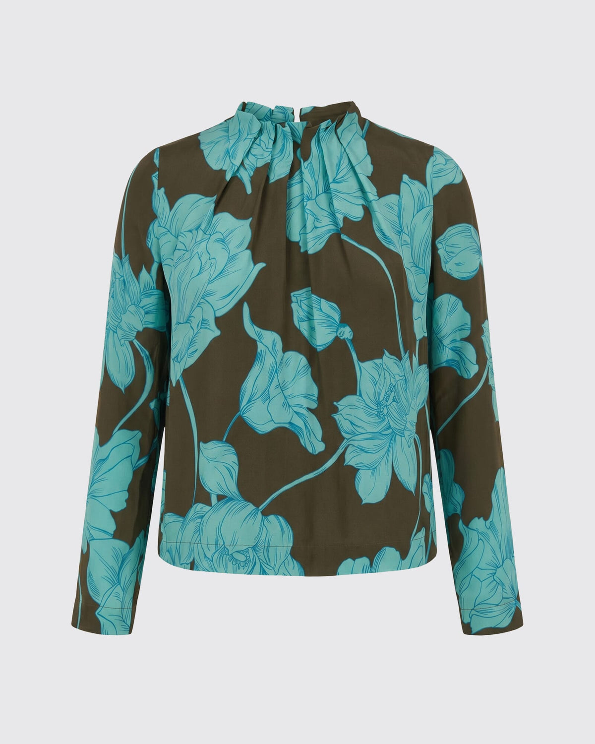 Verdisa Silk Long Sleeve Top