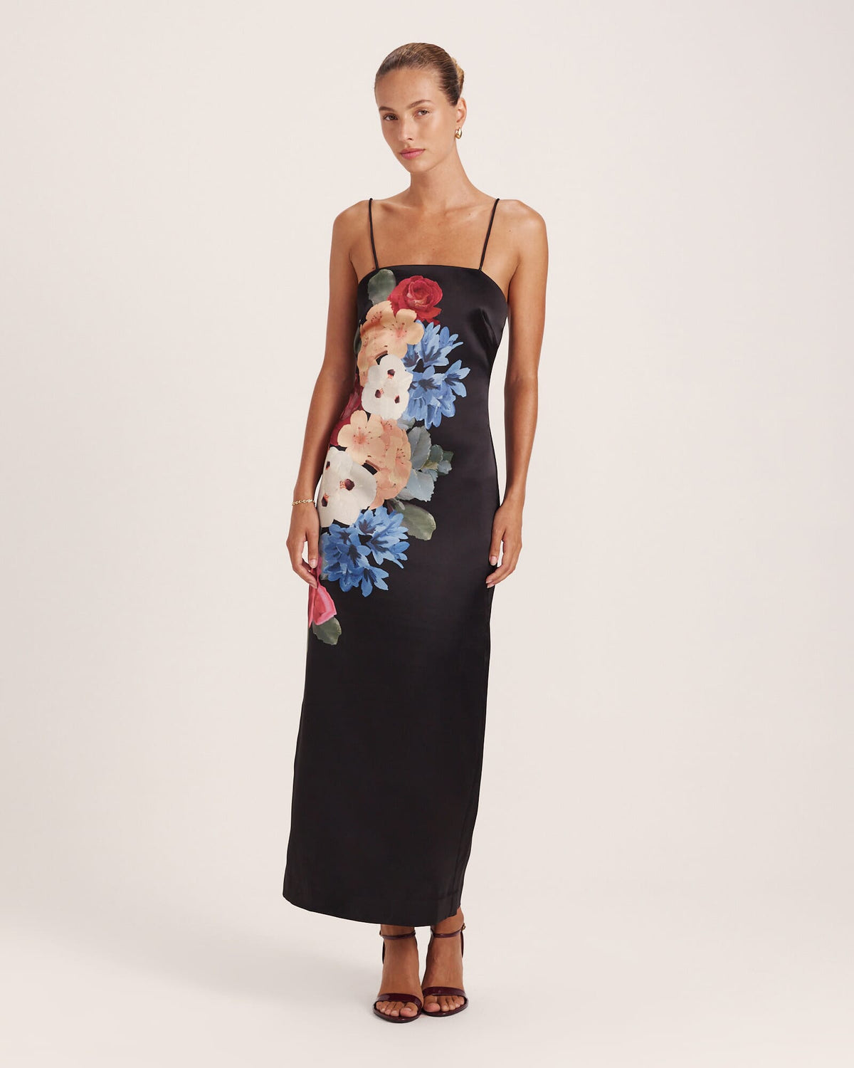 Corsage Midi Dress