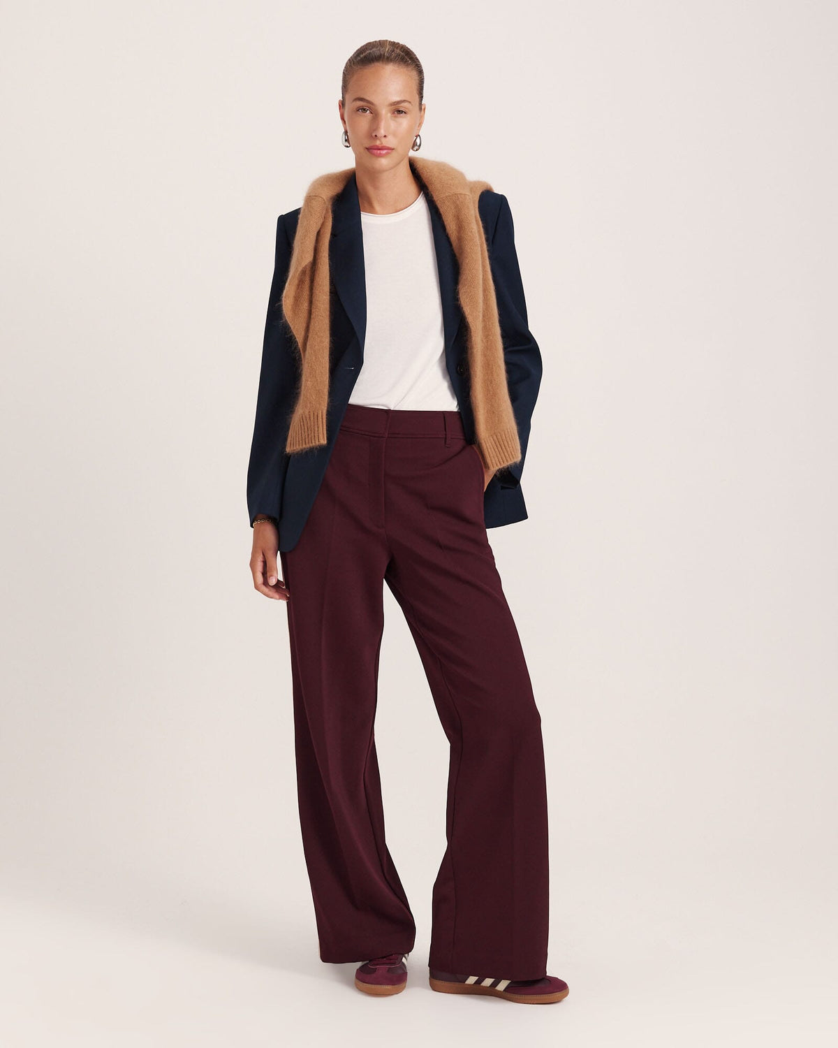 Celeste Wool Contoured Blazer