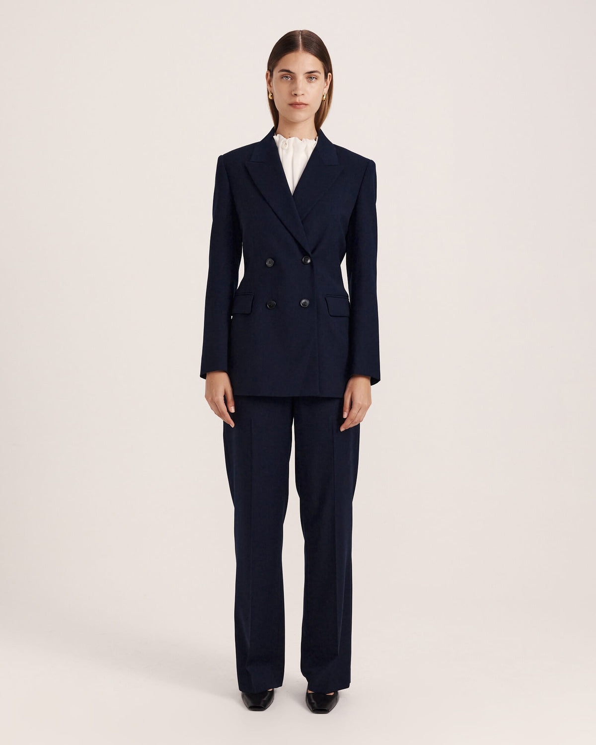 Celeste Wool Double Breasted Blazer