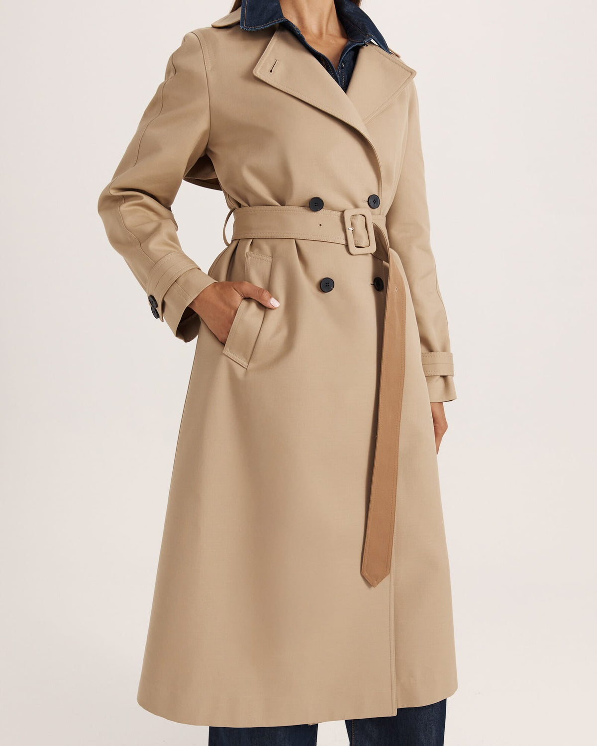 Aura Classic Trench Coat