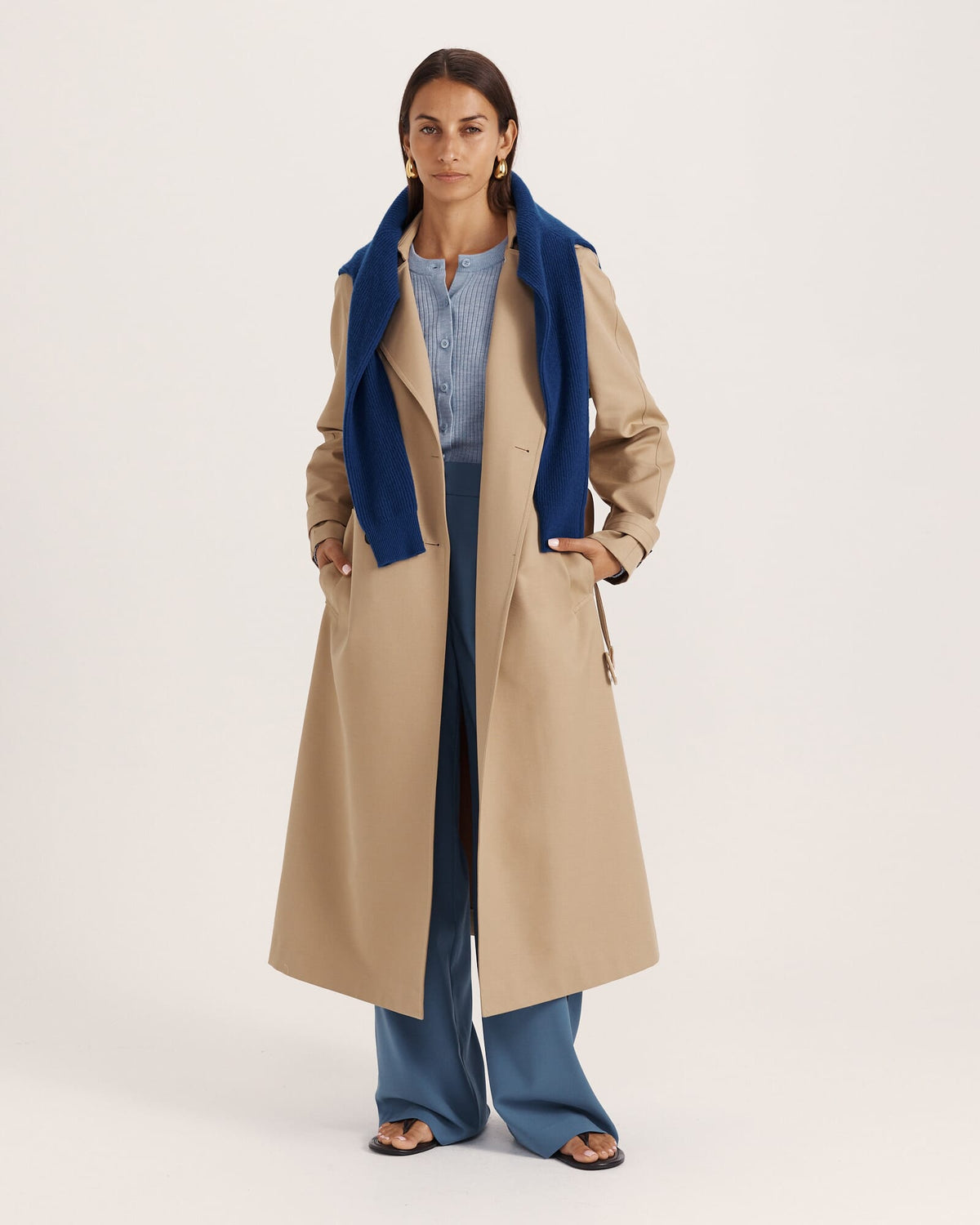 Aura Classic Trench Coat