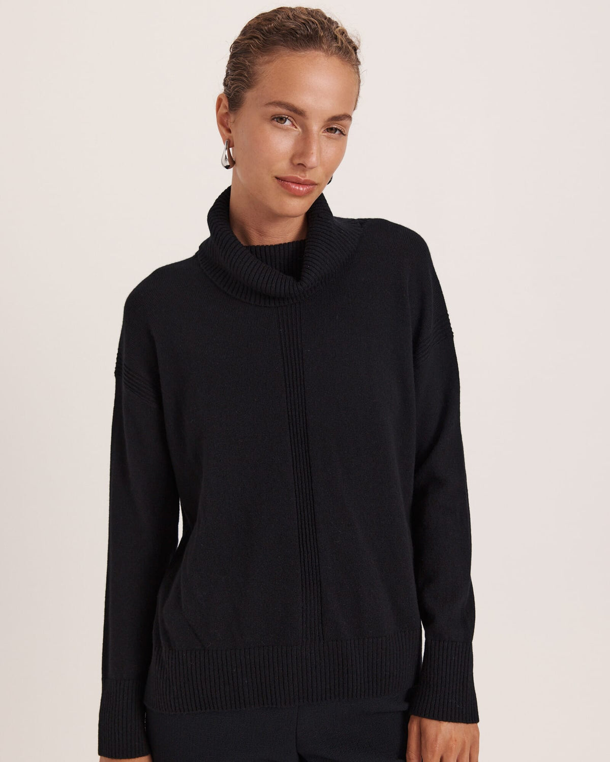 Claudia Wool Roll Neck Knit