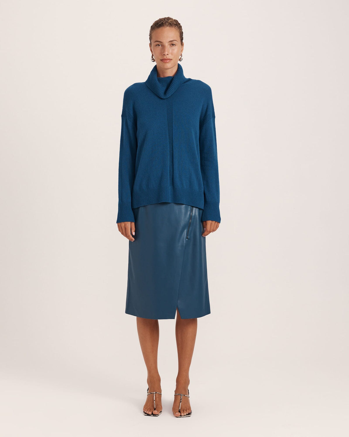Claudia Wool Roll Neck Knit