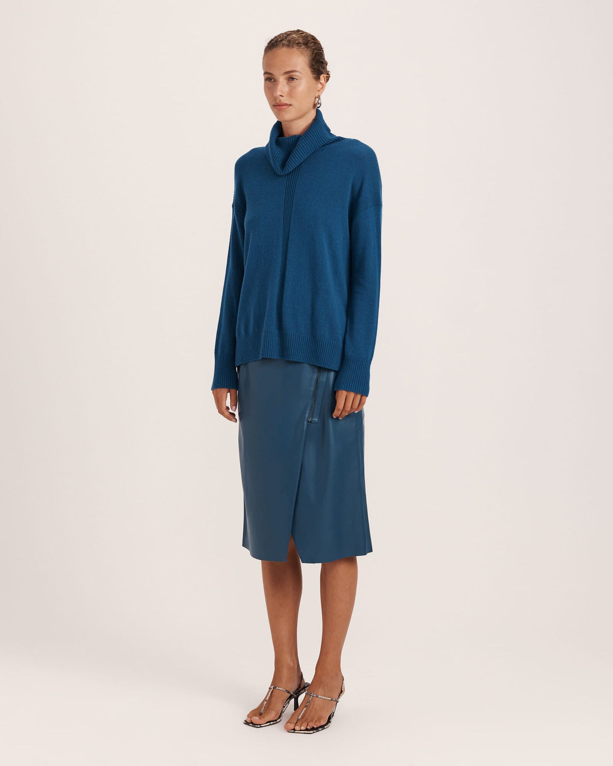 Claudia Wool Roll Neck Knit