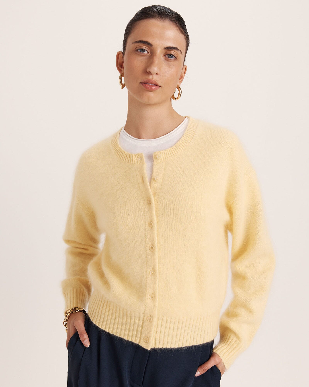Wynter Wool Cashmere Cardigan