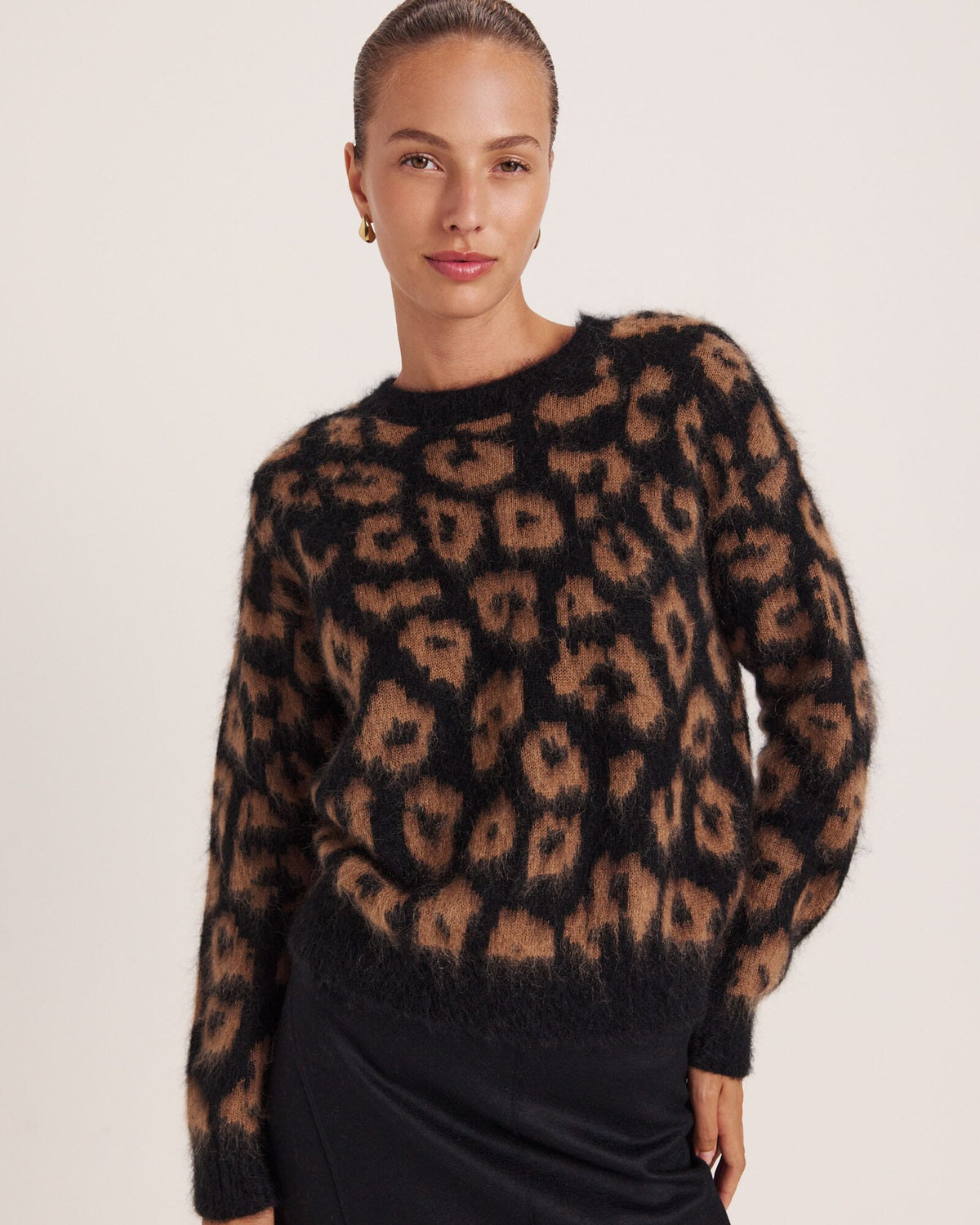 Minnie Mohair Animal Knit