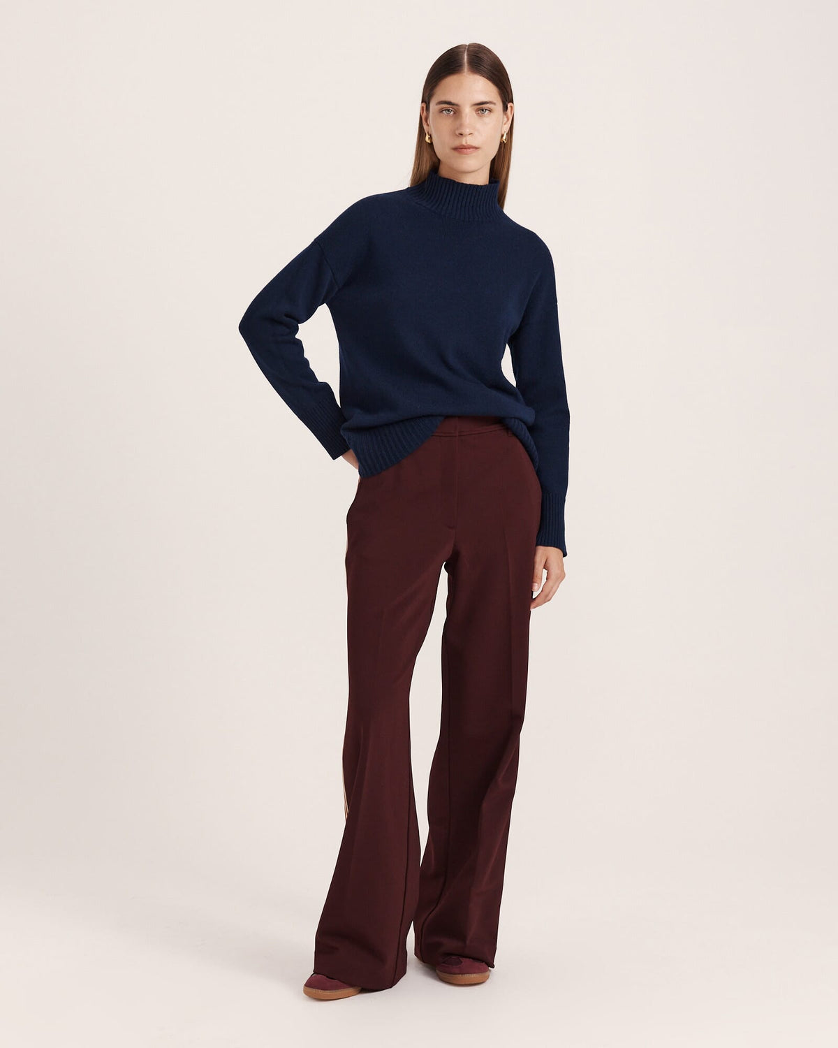 Nyree Wool Cashmere Sweater