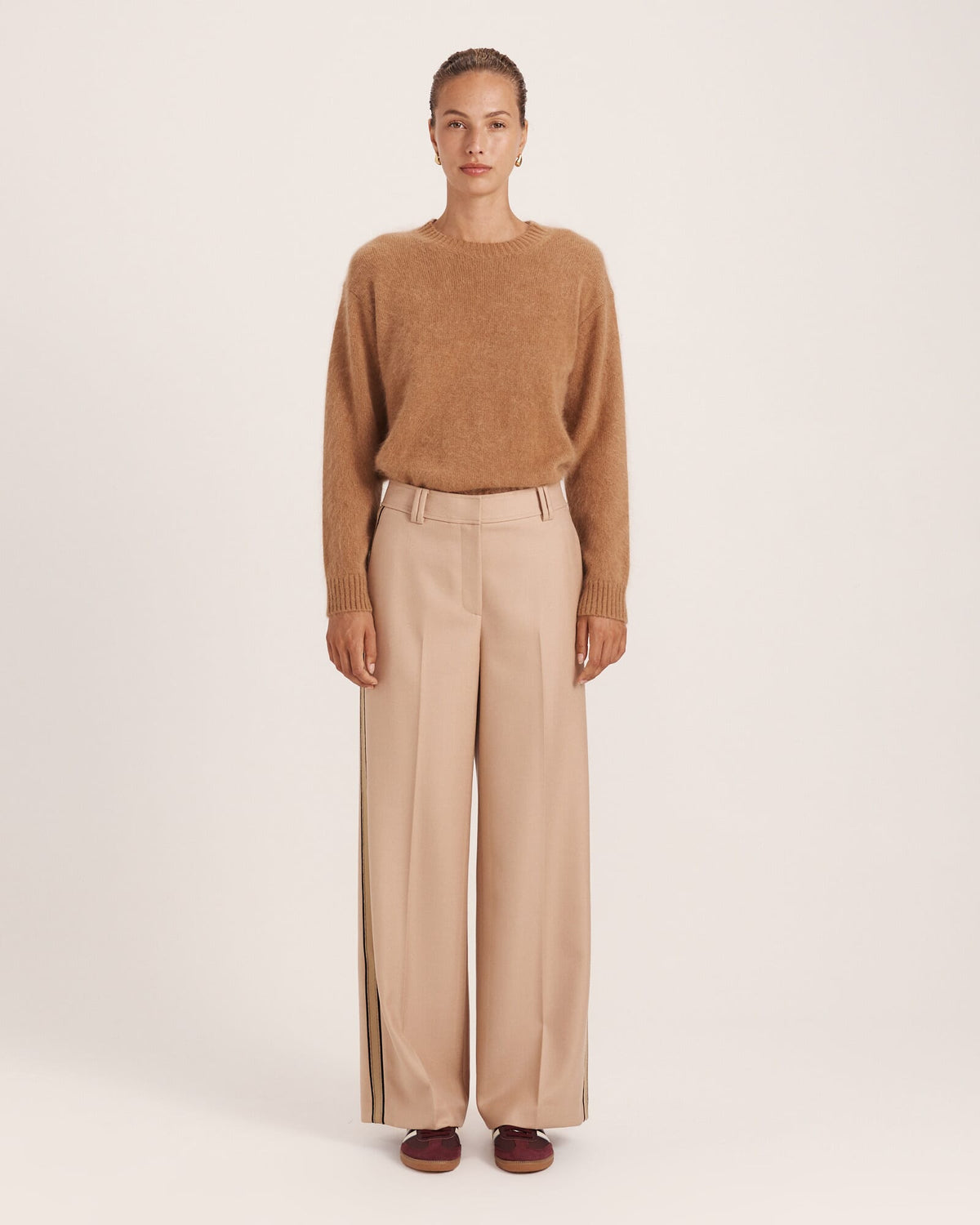 Prudence Wool Wide Leg Pant