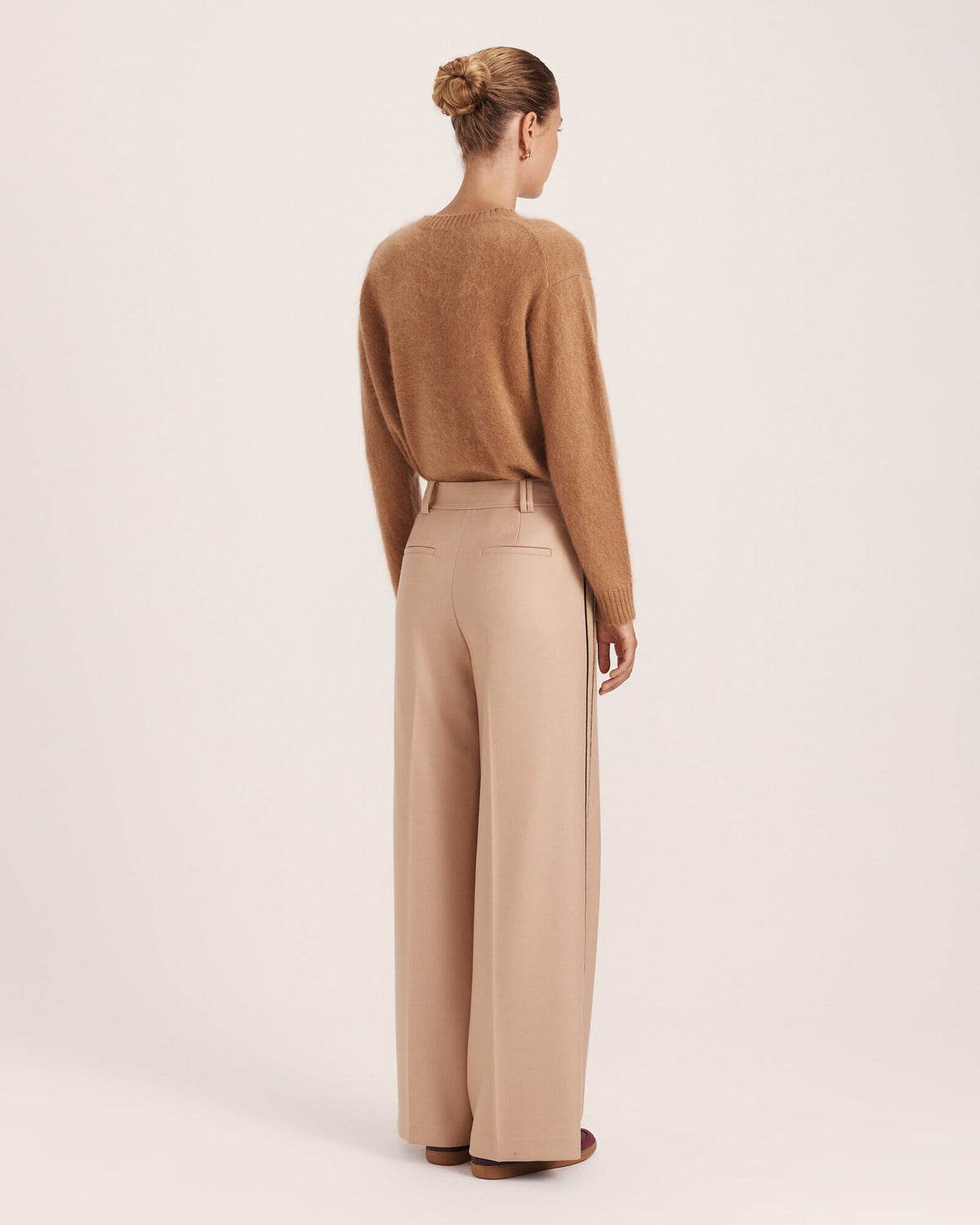 Prudence Wool Wide Leg Pant