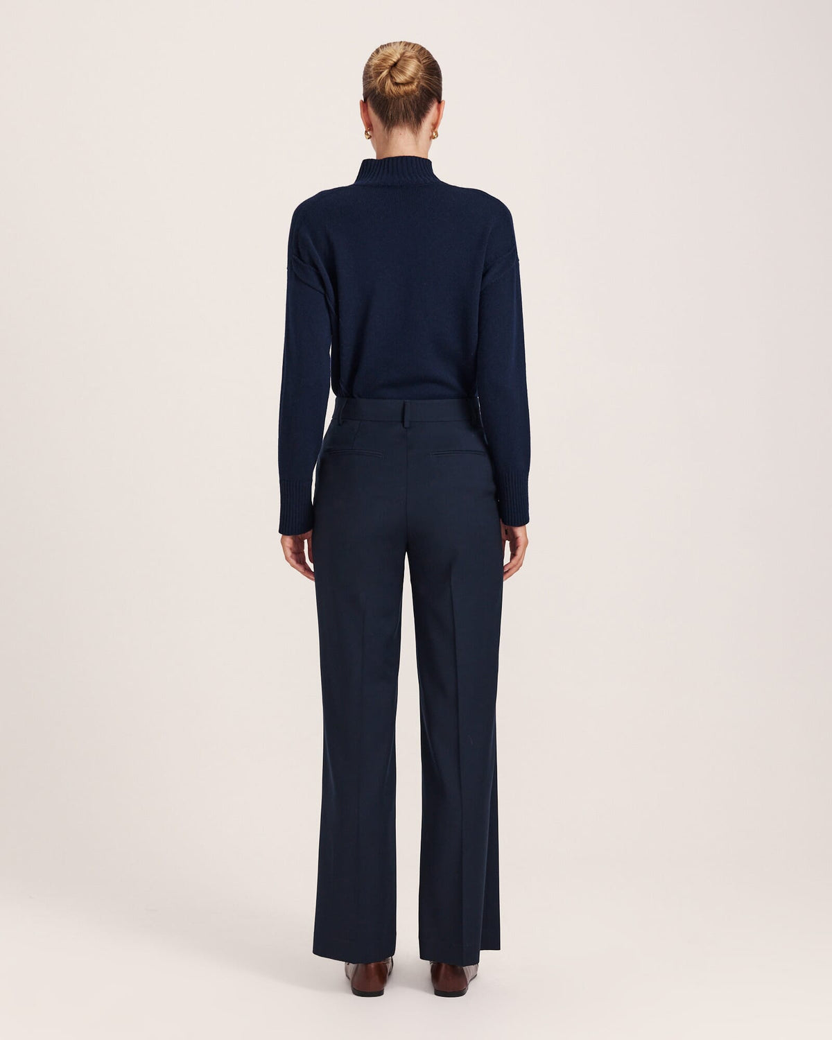 Celeste Wool Straight Leg Pant