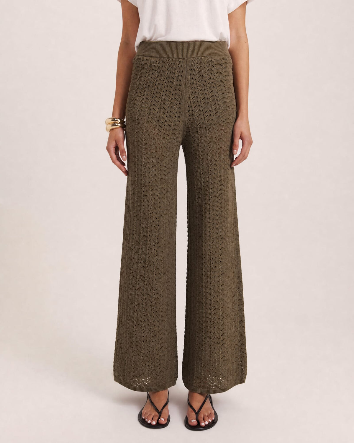 Prue Cotton Crochet Pant