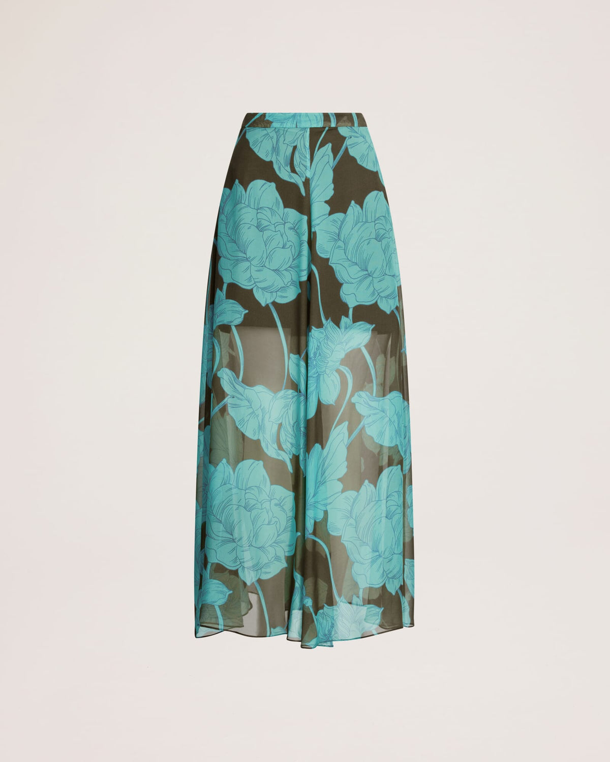 Verdisa Silk Maxi Skirt