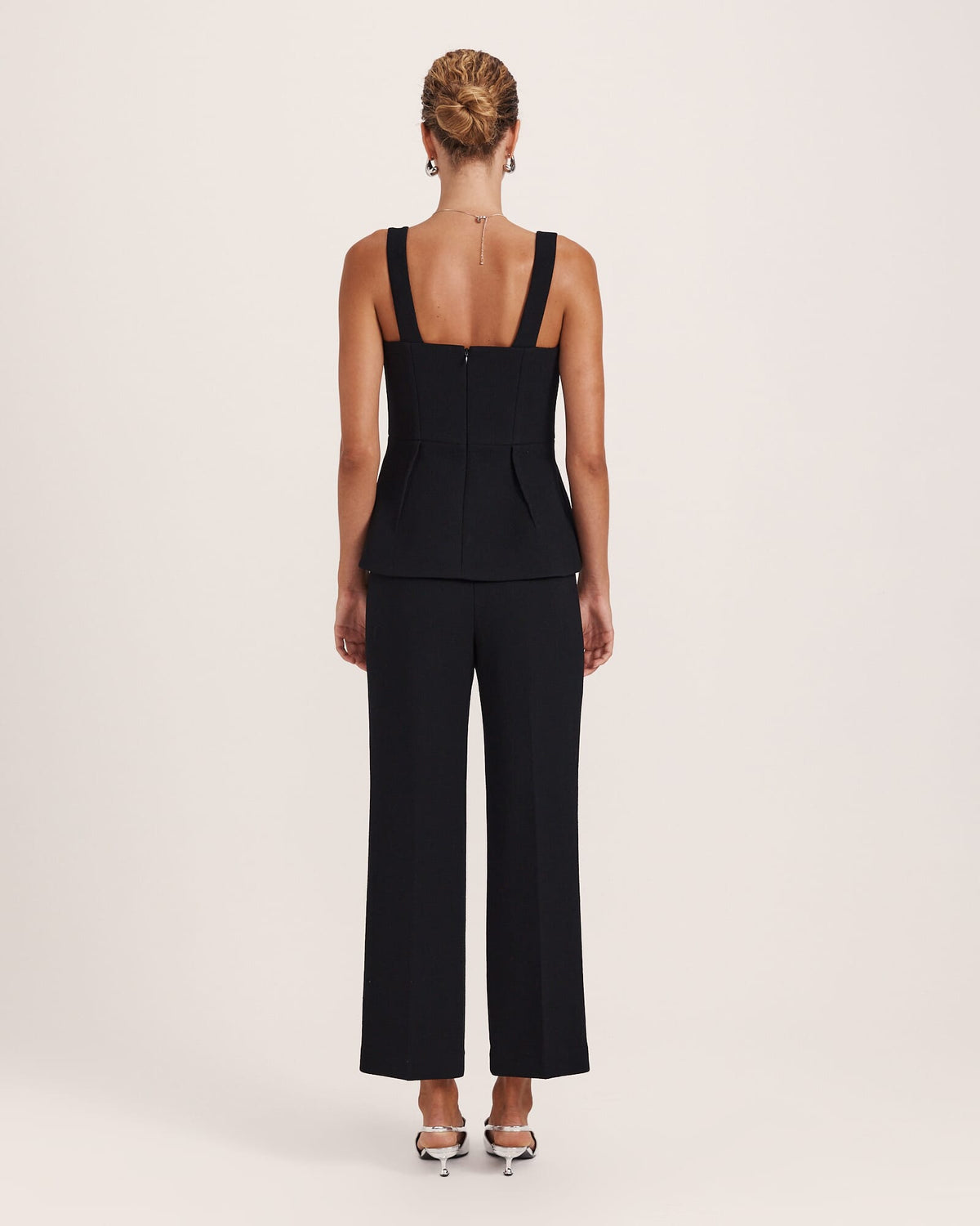 Raya Wool Peplum Top